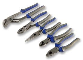D00290 - DURATOOL - D00290 - Pliers Set, Ergonomic Handles, 5 Pieces of Water Pump Pliers, Slip Joint Pliers, Long Nose Pliers
