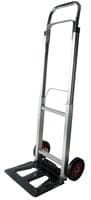 D00322 - DURATOOL - D00322 - Folding Sack Truck, Aluminium Frame, Solid Grooved Wheels, 90kg Capacity