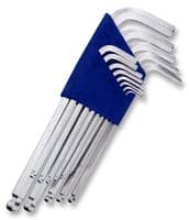 D01821 - DURATOOL - D01821 - Hex Key Set, Wrench, Steel, Blue Pouch, 8 Piece