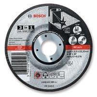 2608602388 - BOSCH - 2608602388 - 4 1/2" (115mm x 2.5mm x 22.23mm) Angle Grinder 3-in-1 Cutting Disc