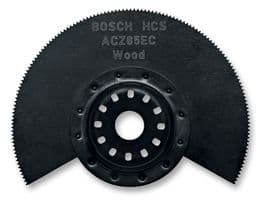 2608661643 - BOSCH - 2608661643 - 85mm Oscillating Multi-Tool Bi-Metal Segment Saw Blade for Wood ACZ85EC