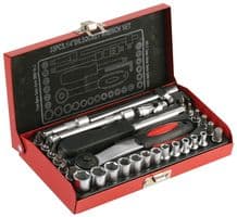 D01916 - DURATOOL - D01916 - SET, SOCKET, METAL CASE, ,1/4" DR