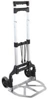 D01950 - DURATOOL - D01950 - Hand Truck, Compact, Flat Folding, 2 x Rubber Casters, 68kg Capacity