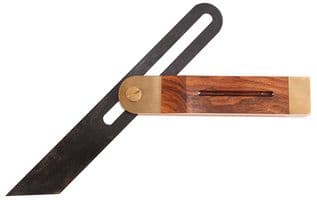 D02326 - DURATOOL - D02326 - Sliding Bevel, 215mm, Steel Blade, Hardwood Handle, 20mm Height
