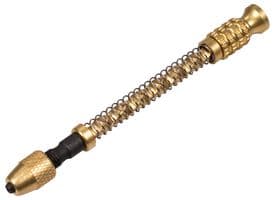 D02331 - DURATOOL - D02331 - Hand Drill, Archimedes, Gold, 1 mm Shank Bit, 100 mm Overall