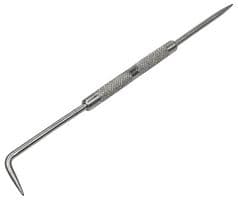D02343 - DURATOOL - D02343 - Half-Bent Scriber, Dual Ended, Heat Treated, High Carbon Needle Points, 200mm