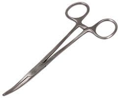 D02348 - DURATOOL - D02348 - Forceps, Stainless Steel, Bent, 145 mm Overall