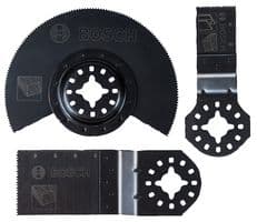 2608662343 - BOSCH - 2608662343 - Oscillating Multi-Tool Metal & Wood Blade Set, 3 Piece