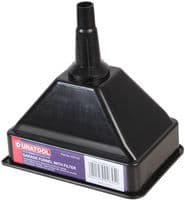 D03100 - DURATOOL - D03100 - Heavy Duty Garage Funnel with Water Filter