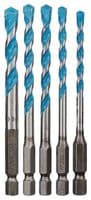 2608590181 - BOSCH - 2608590181 - HEX-9 Multi Construction Drill Bit Set, 5 Piece