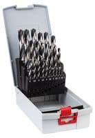 2608577352 - BOSCH - 2608577352 - Drill Bit Set, Twist, 25 Pieces, 1mm to 13mm, HSS, PointTeQ