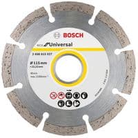 2608615027 - BOSCH - 2608615027 - 4 1/2" (115mm x 2mm x 22.33mm) Angle Grinder ECO Universal Diamond Cutting Disc