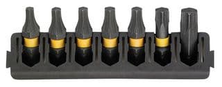 DT70816-QZ - DEWALT - DT70816-QZ - SCREWDRIVING SET , TROX 25MM, 7PC