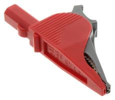 CT3251-2 - CAL TEST ELECTRONICS - CT3251-2 - INSULATED ALLIGATOR CLIP, EX-LARGE (ELEPHANT CLIP), RED 02AH5934