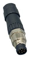 854-008-103RKT4 - NORCOMP - 854-008-103RKT4 - SENSOR CONN, M8, 8POS, PLUG, CABLE