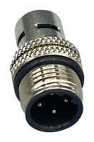 858-B04-103RSS4 - NORCOMP - 858-B04-103RSS4 - SENSOR CONN, M12, 4POS, PLUG, CABLE