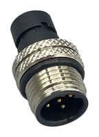 858-B05-103RLU4 - NORCOMP - 858-B05-103RLU4 - SENSOR CONN, M12, 5POS, PLUG, CABLE
