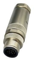 858-017-103RKT4 - NORCOMP - 858-017-103RKT4 - SENSOR CONN, M12, 17POS, PLUG, CABLE