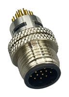 858-017-103RSS4 - NORCOMP - 858-017-103RSS4 - SENSOR CONN, M12, 17POS, PLUG, CABLE