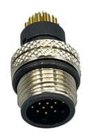 858-017-103RSU4 - NORCOMP - 858-017-103RSU4 - SENSOR CONN, M12, 17POS, PLUG, CABLE