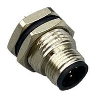 859-B05-103R004 - NORCOMP - 859-B05-103R004 - SENSOR CONN, M12, 5POS, PLUG, PANEL