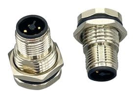 859-T04-103R004 - NORCOMP - 859-T04-103R004 - SENSOR CONN, M12, 4POS, PLUG, PANEL