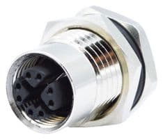 859-X08-203R004. - NORCOMP - 859-X08-203R004. - SENSOR CONN, M12, 8POS, RCPT, PANEL