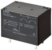 G7L-2A-X DC12 - OMRON ELECTRONIC COMPONENTS - G7L-2A-X DC12 - POWER RELAY, DPST-NO, 25A, 1KVDC, TH