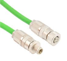 TRGPA405-05M - L-COM - TRGPA405-05M - SENSOR CORD, M12 PLUG-M12 RCPT, 19.7"