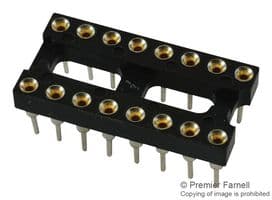 110-44-624-41-001000 - MILL-MAX - 110-44-624-41-001000 - DIP SOCKET, 24POS, 2.54MM, TH
