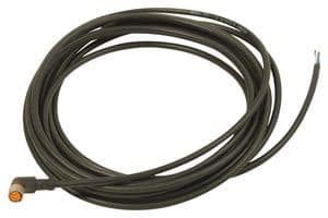 RKMWV 4-225/5M - LUMBERG AUTOMATION - RKMWV 4-225/5M - SINGLE ENDED SENSOR CORDSET, RIGHT ANGLE