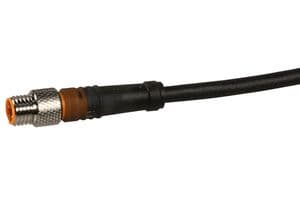 RSMV 3-224/2M - LUMBERG AUTOMATION - RSMV 3-224/2M - SINGLE ENDED SENSOR CORDSET, M8 3 POSITION MALE, 2M