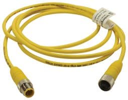 RST 4-RKT 4-633/2M - LUMBERG AUTOMATION - RST 4-RKT 4-633/2M - SENSOR CORDSET, M12 4 POSITION MALE TO FEMALE, 2M