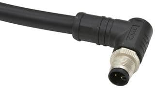 M12L-05BMMM-SR8H02 - AMPHENOL LTW - M12L-05BMMM-SR8H02 - SENSOR CORD, 5P M12 PLUG-FREE END, 6.6FT