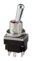 2MT1-8. - HONEYWELL - 2MT1-8. - TOGGLE SWITCH, DPDT, 5A, 28VDC, PANEL