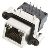 MRJ5384M1 - AMPHENOL COMMUNICATIONS SOLUTIONS - MRJ5384M1 - RUGGED RJ45 JACK, R/A, 8P8C, 1PORT, TH