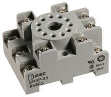 SR3P-05 - IDEC - SR3P-05 - RELAY SOCKET, 11PIN, 10A, 300V