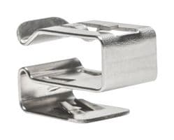 151-01699 MSC2LP-SS304-ML - HELLERMANNTYTON - 151-01699 MSC2LP-SS304-ML - EDGE CLIP, STAINLESS STEEL, 7MM