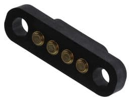 858-22-004-30-001101 - MILL-MAX - 858-22-004-30-001101 - SPRING LOADED CONNECTOR, 4POS, 4MM, SMD