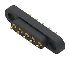 858-22-005-10-001101 - MILL-MAX - 858-22-005-10-001101 - SPRING LOADED CONNECTOR, 5POS, 4MM, TH