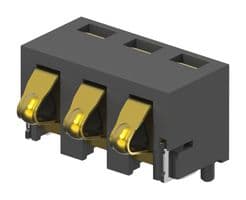 10176862-3000LF - AMPHENOL COMMUNICATIONS SOLUTIONS - 10176862-3000LF - BATTERY CONNECTOR, R/A, 3POS, 2.5MM, SMD