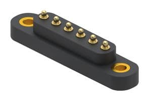 858-22-006-80-012101 - MILL-MAX - 858-22-006-80-012101 - BTB CONNECTOR, HEADER, 6POS, 1ROW