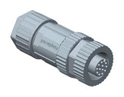 M12B-04BFFA-SL8001 - AMPHENOL LTW - M12B-04BFFA-SL8001 - SENSOR CONN, 4P M12, SKT, SOLDR, CABLE