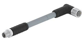 T41626B9L25-002 - TE CONNECTIVITY - T41626B9L25-002 - SENSOR CORD, 5P M12 PLUG-R/A RCPT, 1M