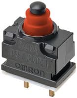D2GWA13DBYOMR - OMRON ELECTRONIC COMPONENTS - D2GWA13DBYOMR - MICROSW, SPST-NO, 0.01A, 13.5VDC, 0.85N