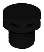 VENT-PS1NBK-O8001. - AMPHENOL LTW - VENT-PS1NBK-O8001. - VENT, M12 SENSOR CONNECTOR, BLACK