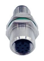 S58-A04-MFR001 - NORCOMP - S58-A04-MFR001 - ADAPTER, 4POS M12 PLUG-RCPT, A CODE