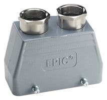 19080500 - LAPP - 19080500 - HEAVY DUTY CONN, HOOD/TOP ENTRY/SIZE 16B
