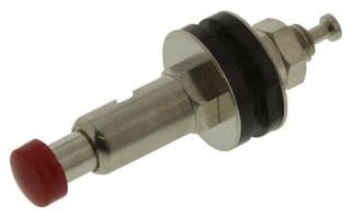 29-104 RED. - GRAYHILL - 29-104 RED. - BINDING POST, 20A, STUD, RED