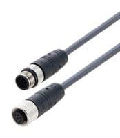 TRG884-C6G-05M - L-COM - TRG884-C6G-05M - SENSOR CORD, 8P M12 PLUG-RCPT, 19.7"